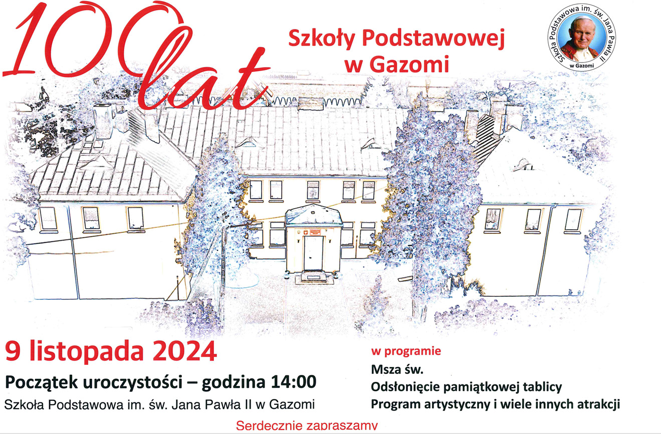 zaproszenie 100 lat