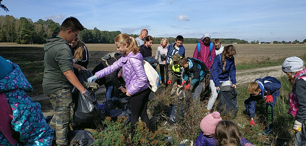 sprzątanie świata