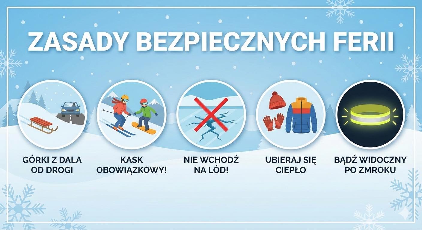 ❄️ Bezpieczne Ferie Zimowe ❄️